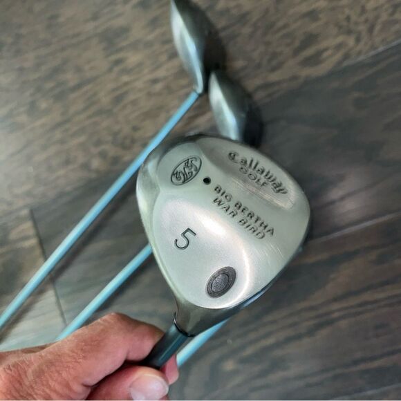 Callaway Warbird Big Bertha Ladies Gems Driver Woods Graphite‎ Women's RH Set - Picture 4 of 9